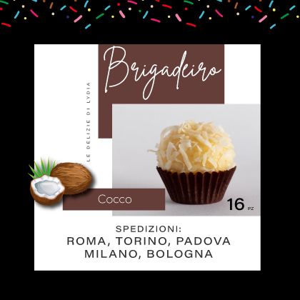 BRIGADEIRO AL COCCO/BEIJINHO